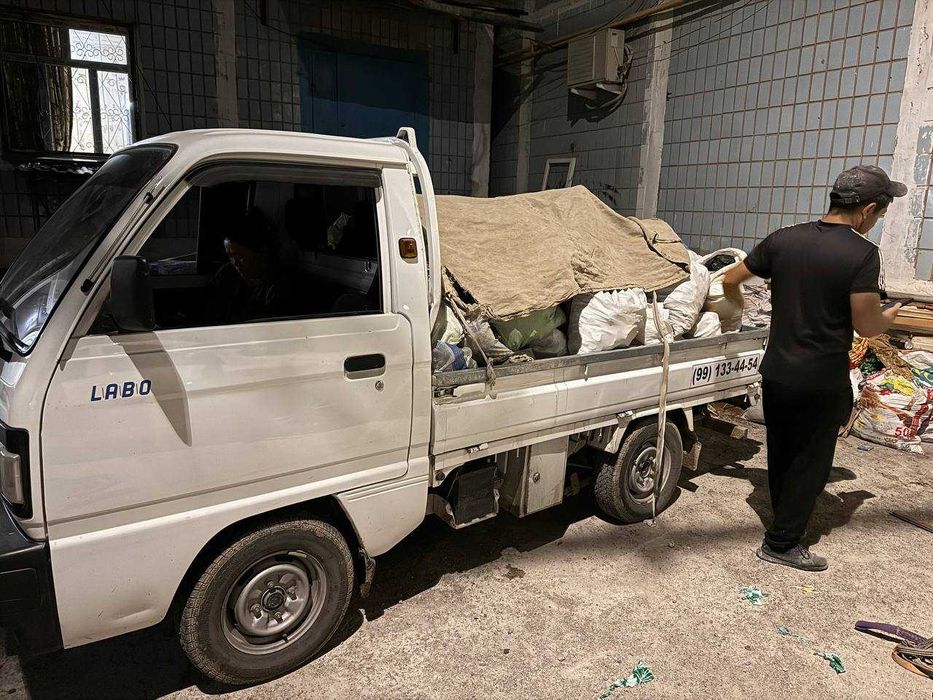 Вывоз мусор Лабо Чангам эски мебеллар техникалар строй битовой мусор