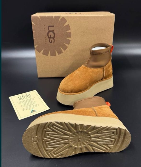 Ugg mini dipper 36-41 piele si blana naturala