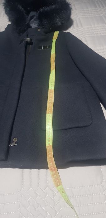 Palton bleumarin ZARA