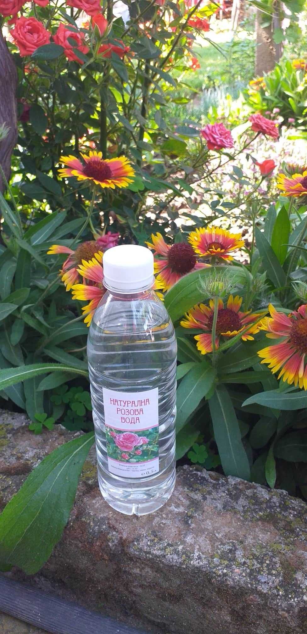 Натурална розова вода