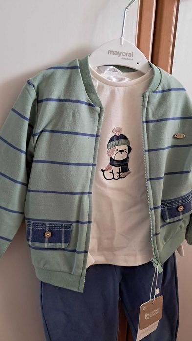 Комплект 3 части Mayoral, нов, 86 размер