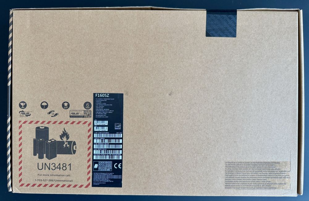 Laptop ASUS Vivobook 16 F1605ZA 16″ Silver i7 16GB 1TB Nou Sigilat