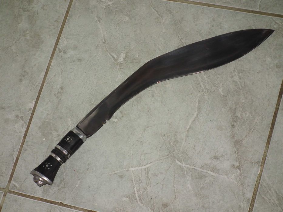 Cutit maceta vechi Kukri cutit Gurkha fárá teacá nr.2