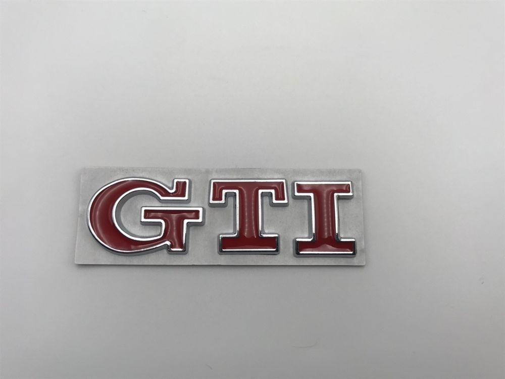 Emblema VW GTI rosu