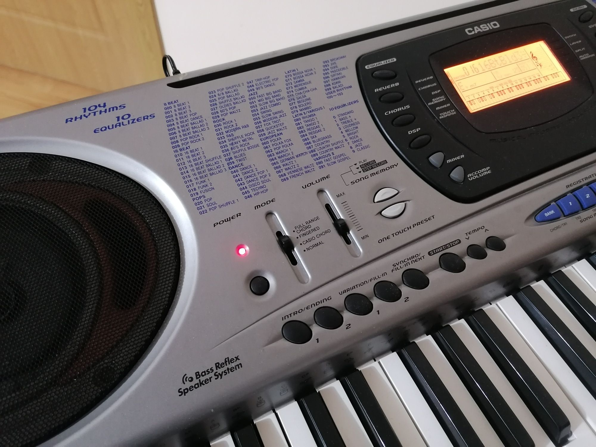 CASIO CTK-671 pian digital dinamic orgă electronică