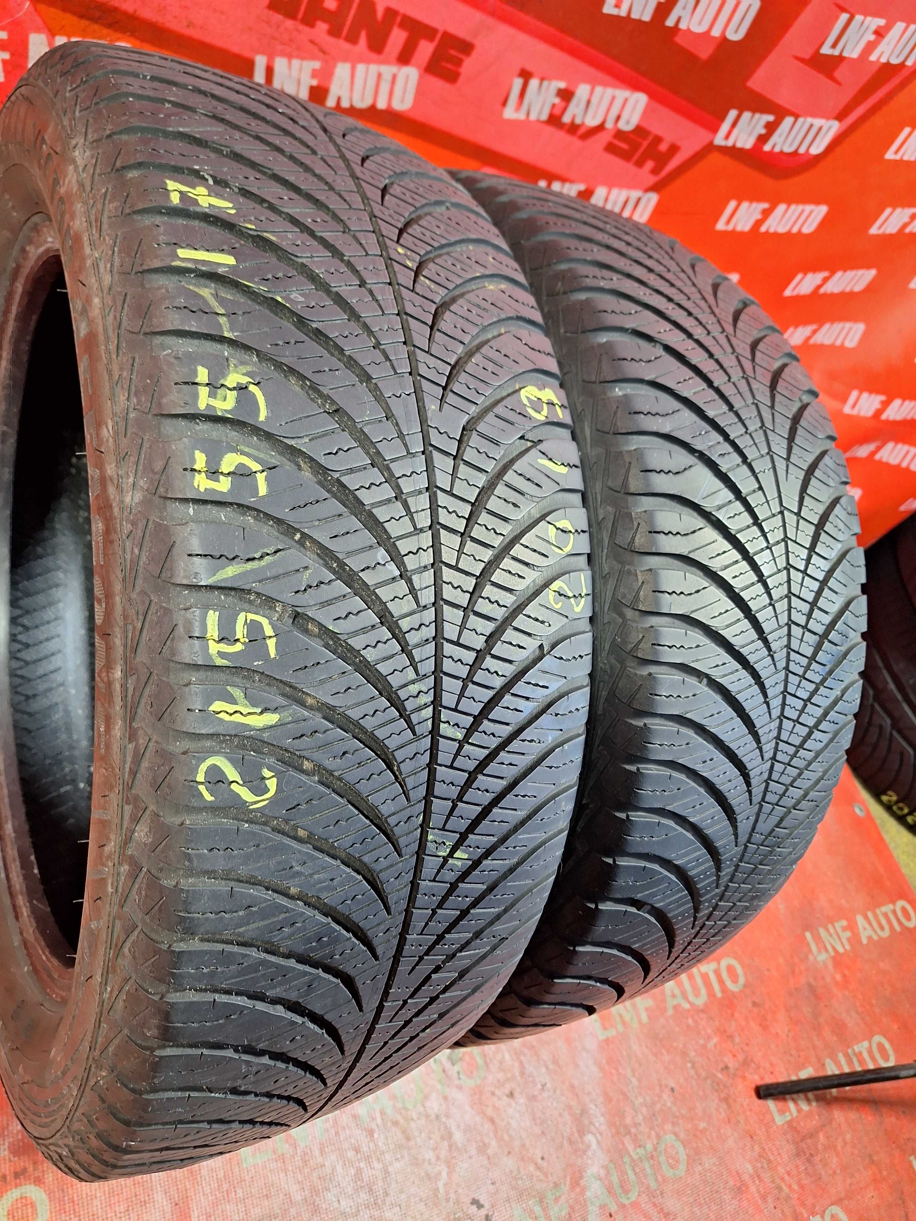Anvelope VARA IARNA - 215/55/17 - GoodYear - 6.6 MM - DOT 2019 !