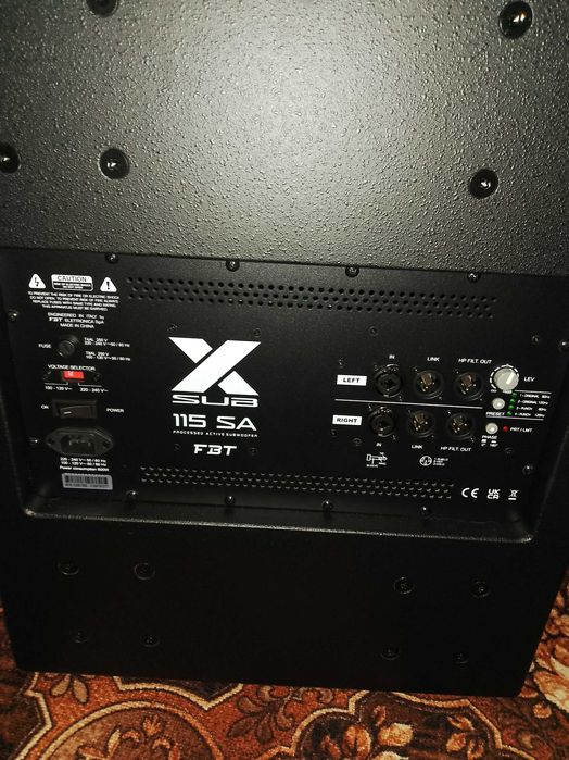 FBT X-SUB 115 SA-Активен субуфер
