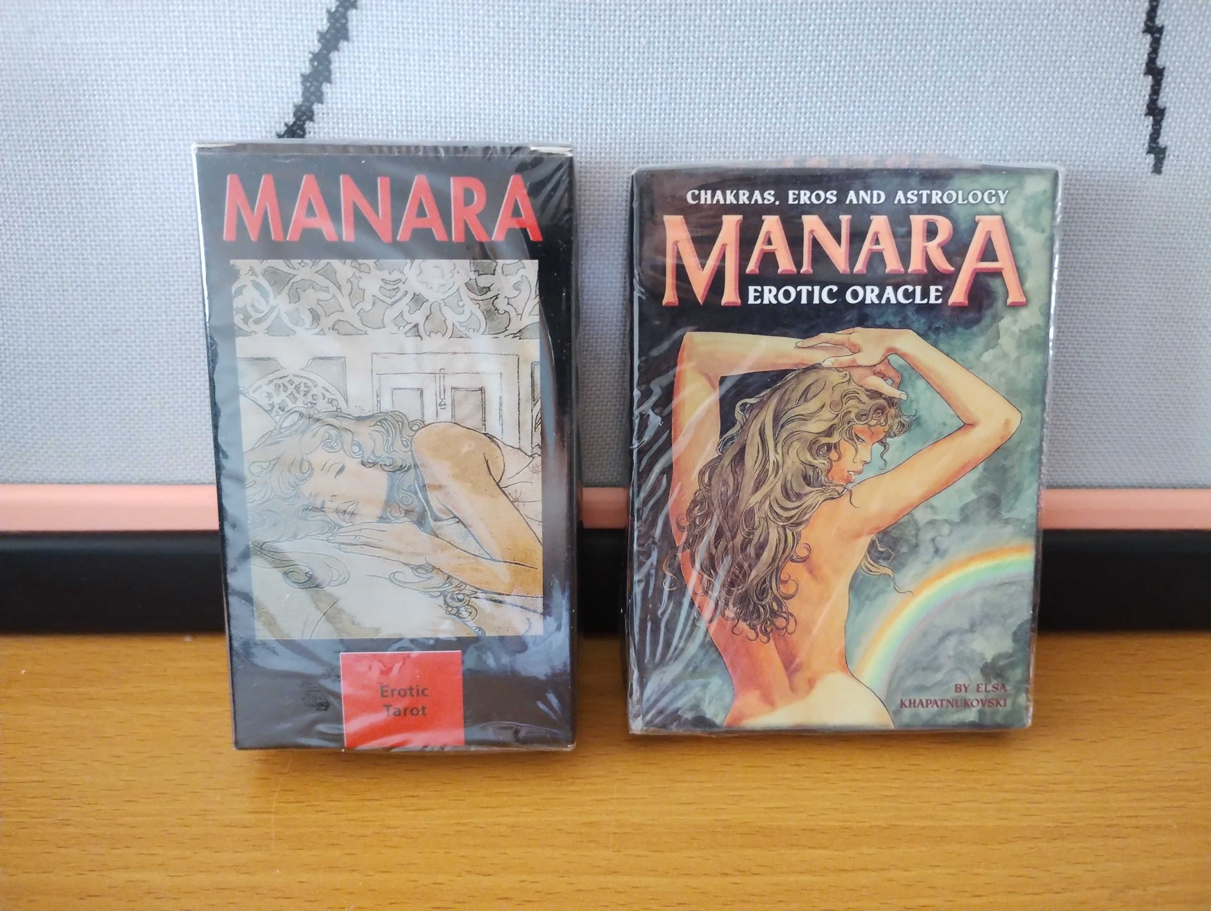 Таро и оракул за любов: Manara Erotic Tarot & Manara Erotic Oracle