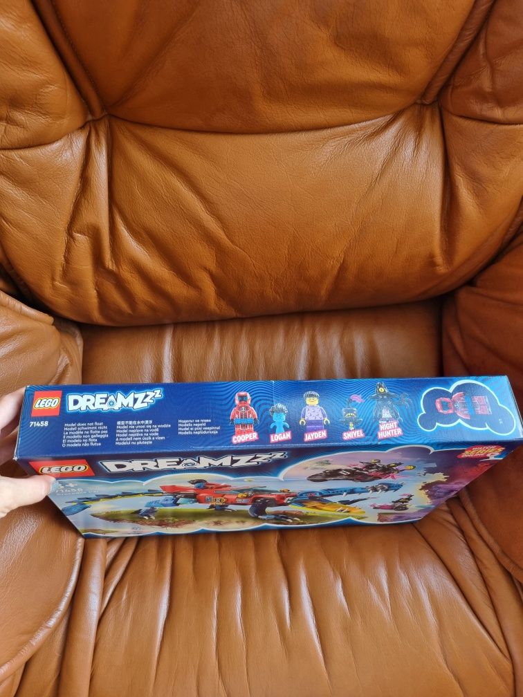 Конструктор LEGO DreamZzz - Крокодилска кола (71458)