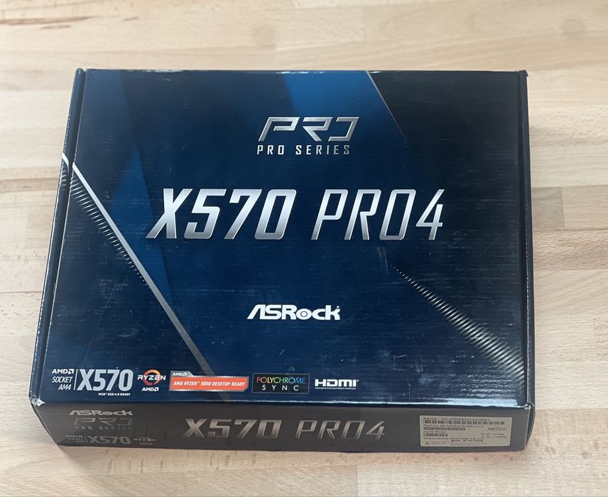 Placa de baza ASRock X570 Pro4 – stare excelenta, completa