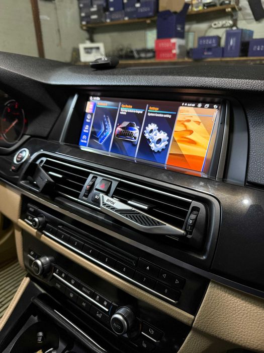 Navigatie  Android BMW Seria 5 F10  ,  4GB / 8GB RAM Carplay
