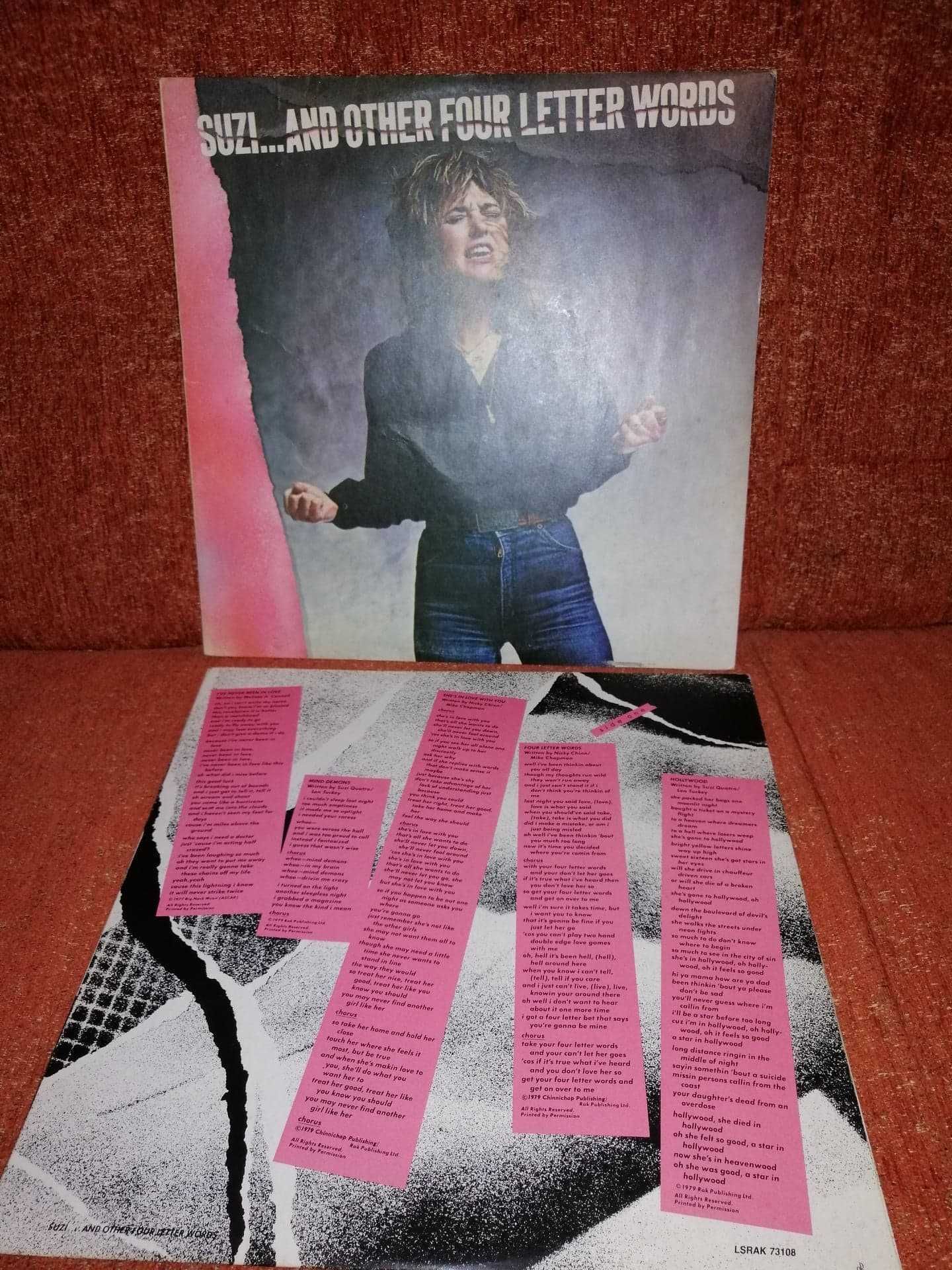 disc vinil SUZI QUATRO The Grease Band (Joe Cocker's backing group)