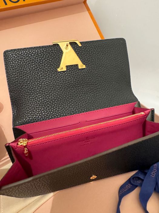 Portofel original Louis Vuitton Capucines