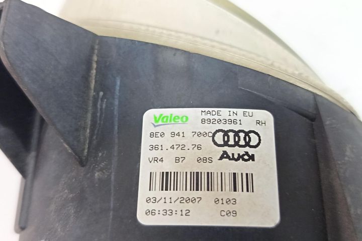 Proiector ceata dreapta 8E0941700C Audi A4 B7