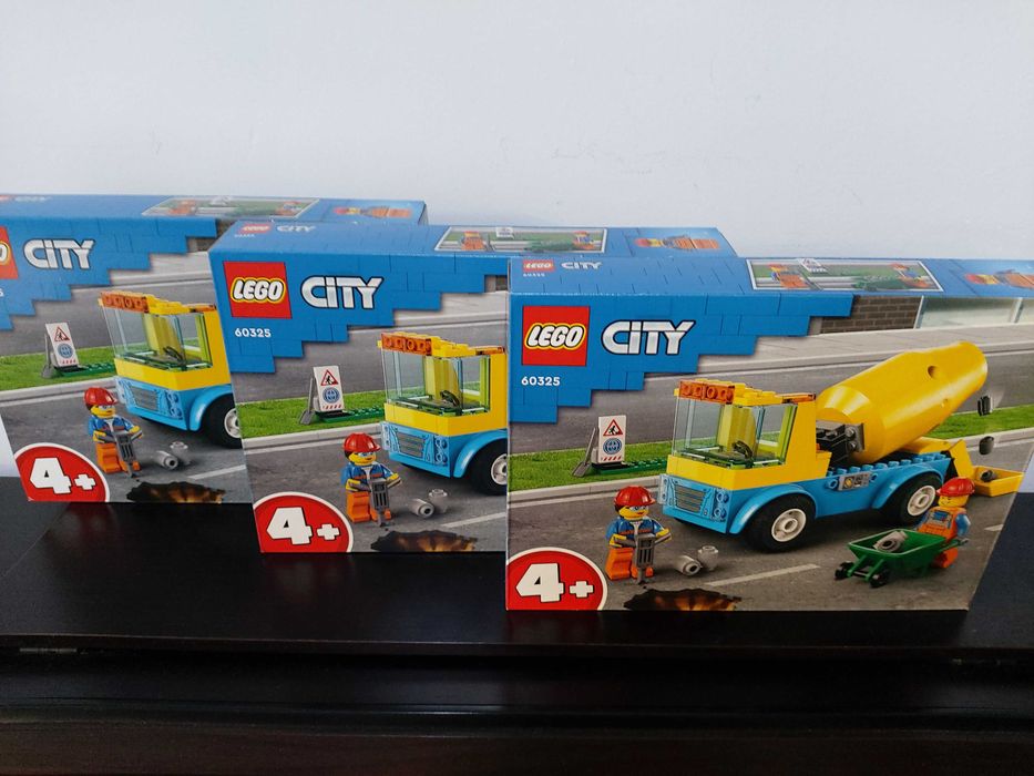 Ново* Lego City 60325 Бетонобъркачка