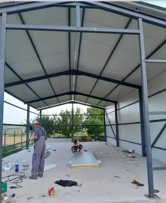 Vând structurii metalice Hale metalice  nu necesită avans