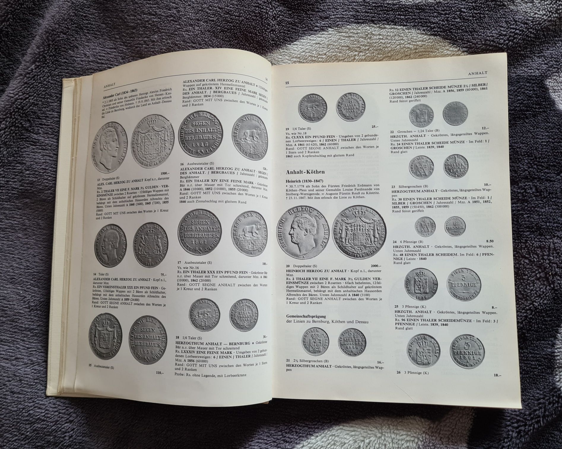 Carte Catalog Numismatica Album Monede Germane Germania