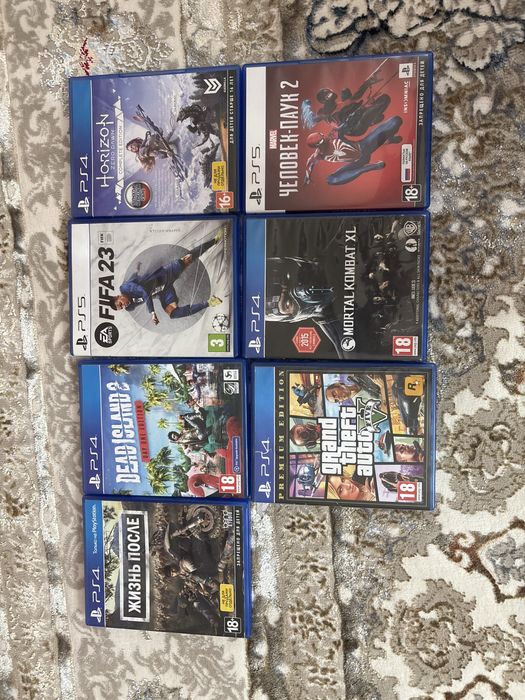Игры на ps4/ps5 в идеальном состояний