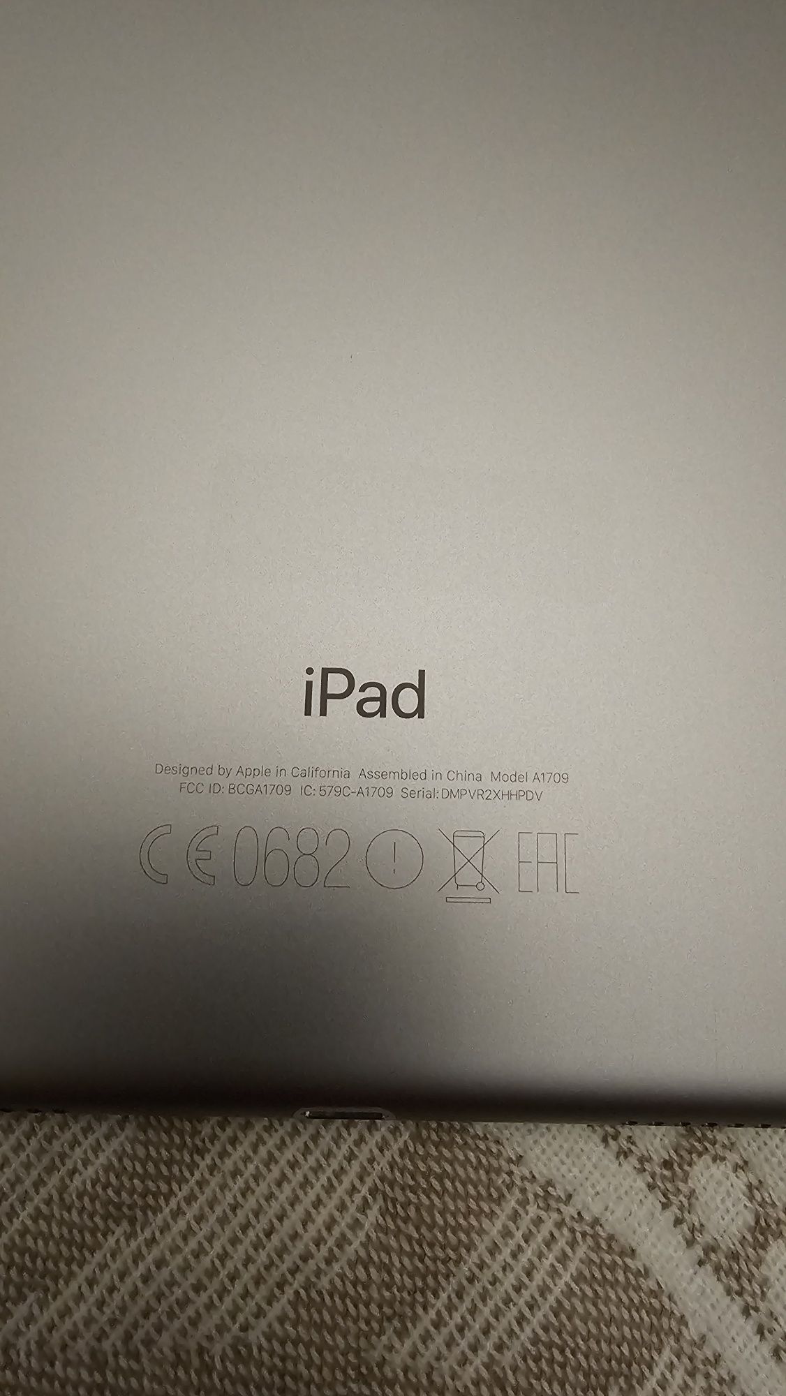 Ipad Pro 10,5 256 GB A1709 WiFi + Cellular
