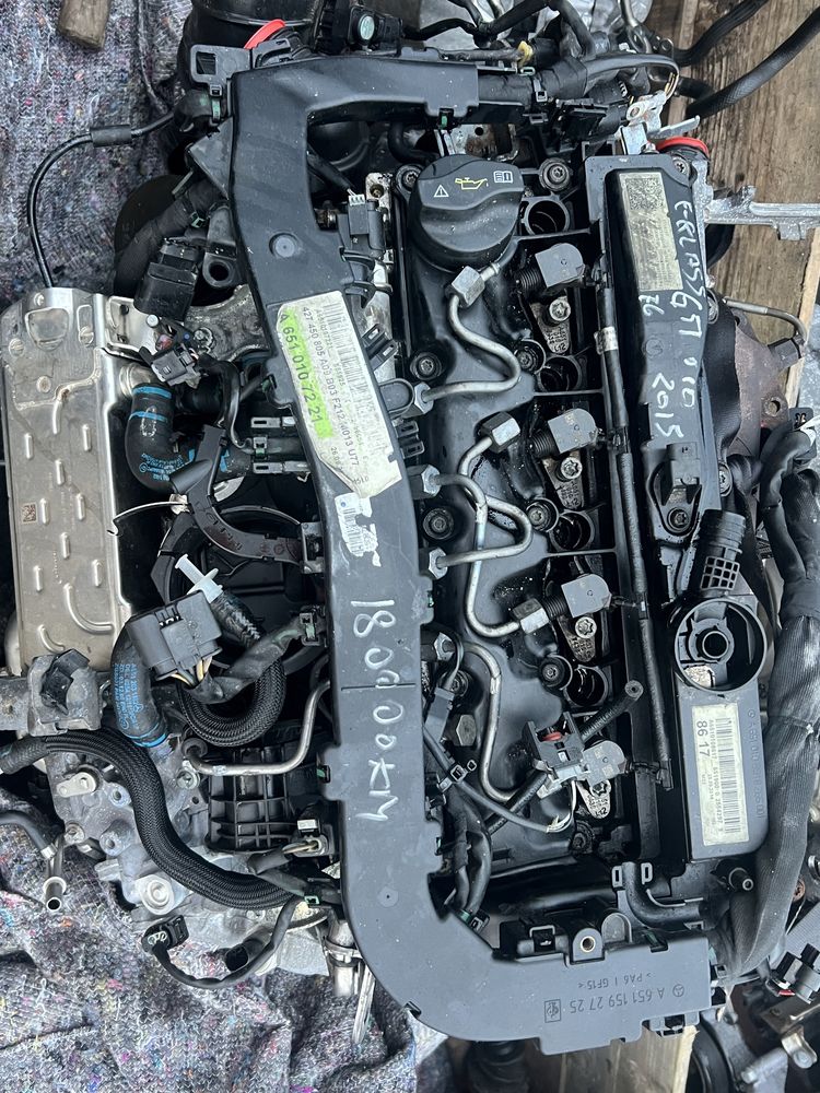 Motor Mercedes 651 2.2 diesel  euro 5 euro 6 2010-2020 Sprinter biturb