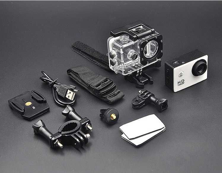 Экшн-спортивная камера, 4K с управлением WIFI, водонепроницаемая