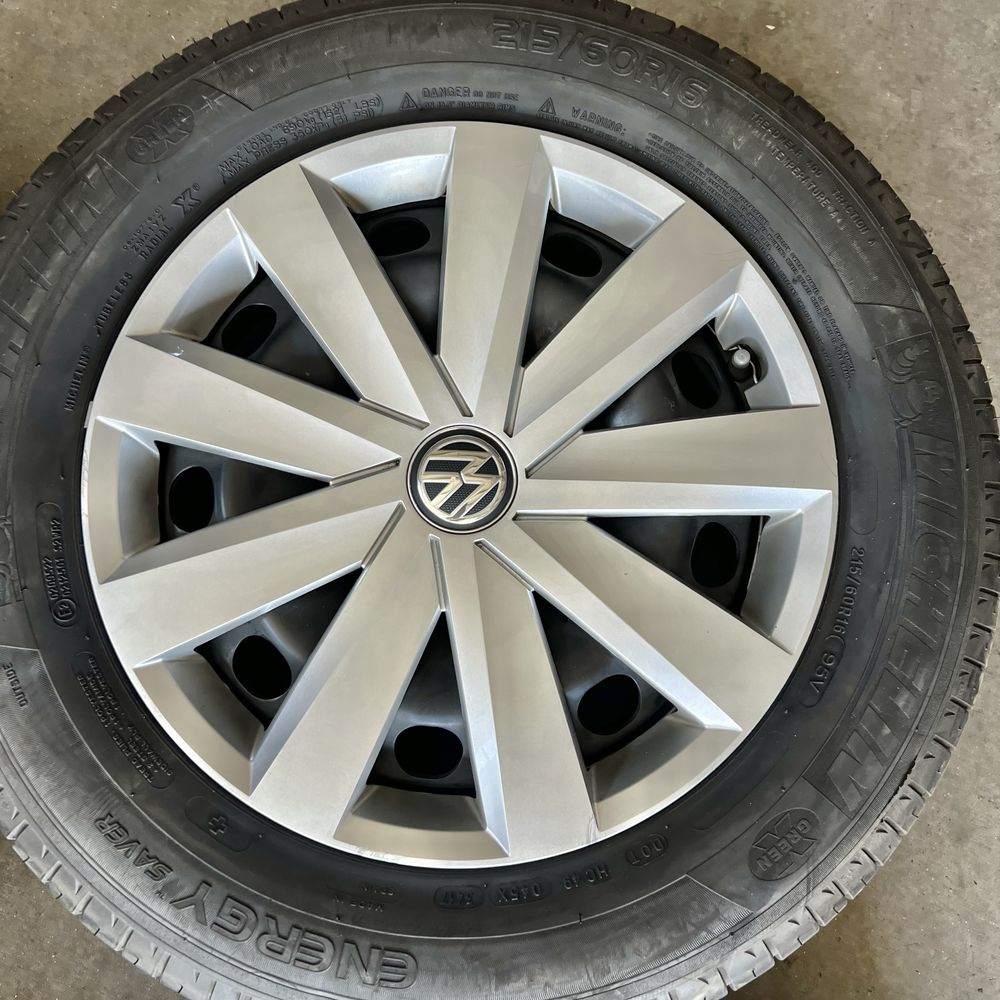 Roti de vara VW 16" / 5x112 / Jante tabla + anvelope