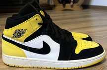 Jordan 1 Mid Yellow Toe… produs original
