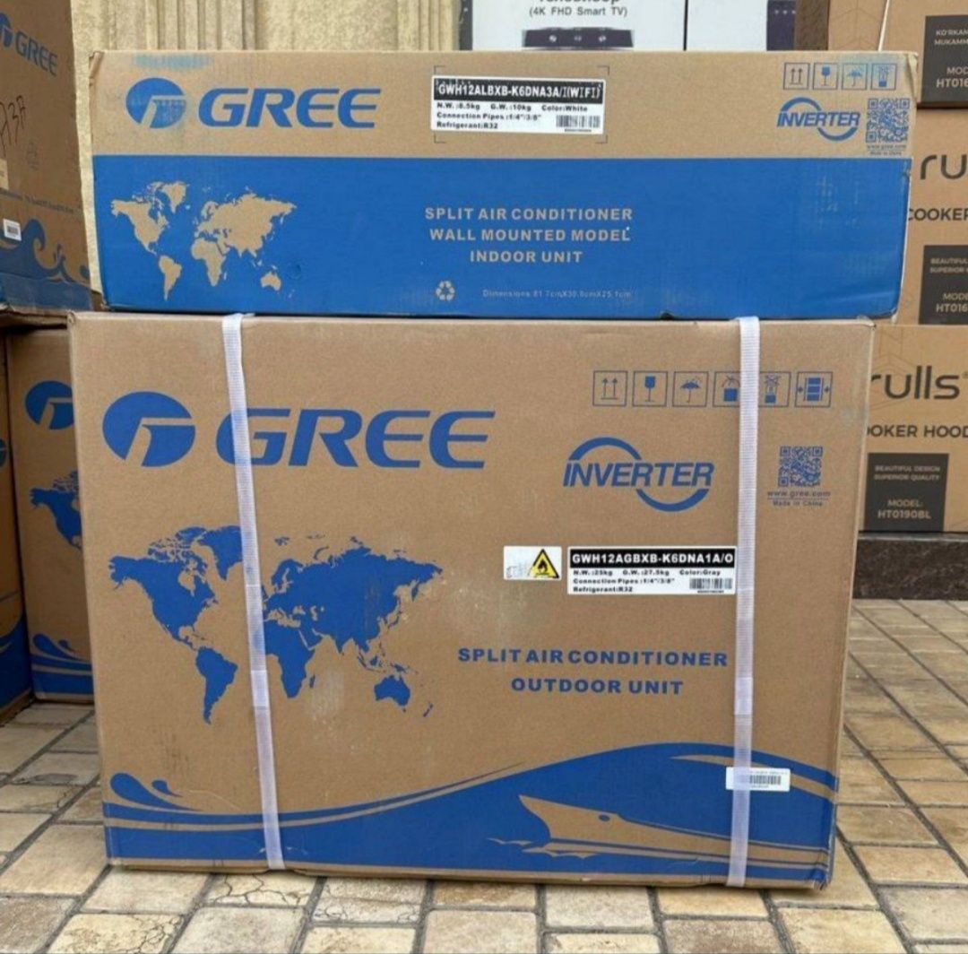 Кондицонер Gree 12 сикдка 50% со склада  даствка бесплано