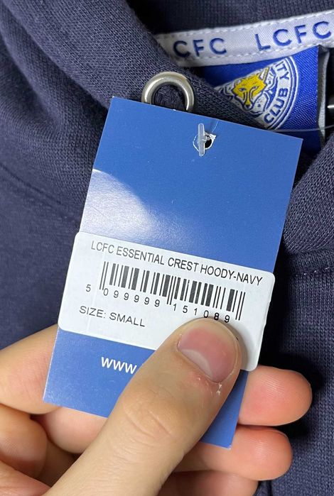 Leicester FC Crest Hoody Мъжко Горнище