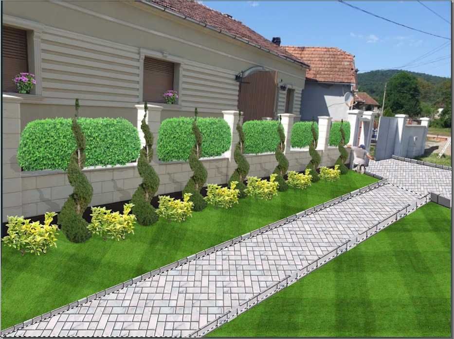 Proiectare spatii verszi 2D si 3D