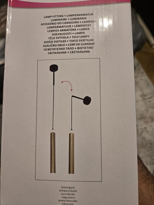 Plafoniera pendul THELMA