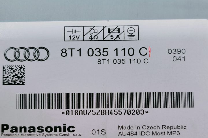 Magazie CD  8T1035110C Audi A5 8T seria