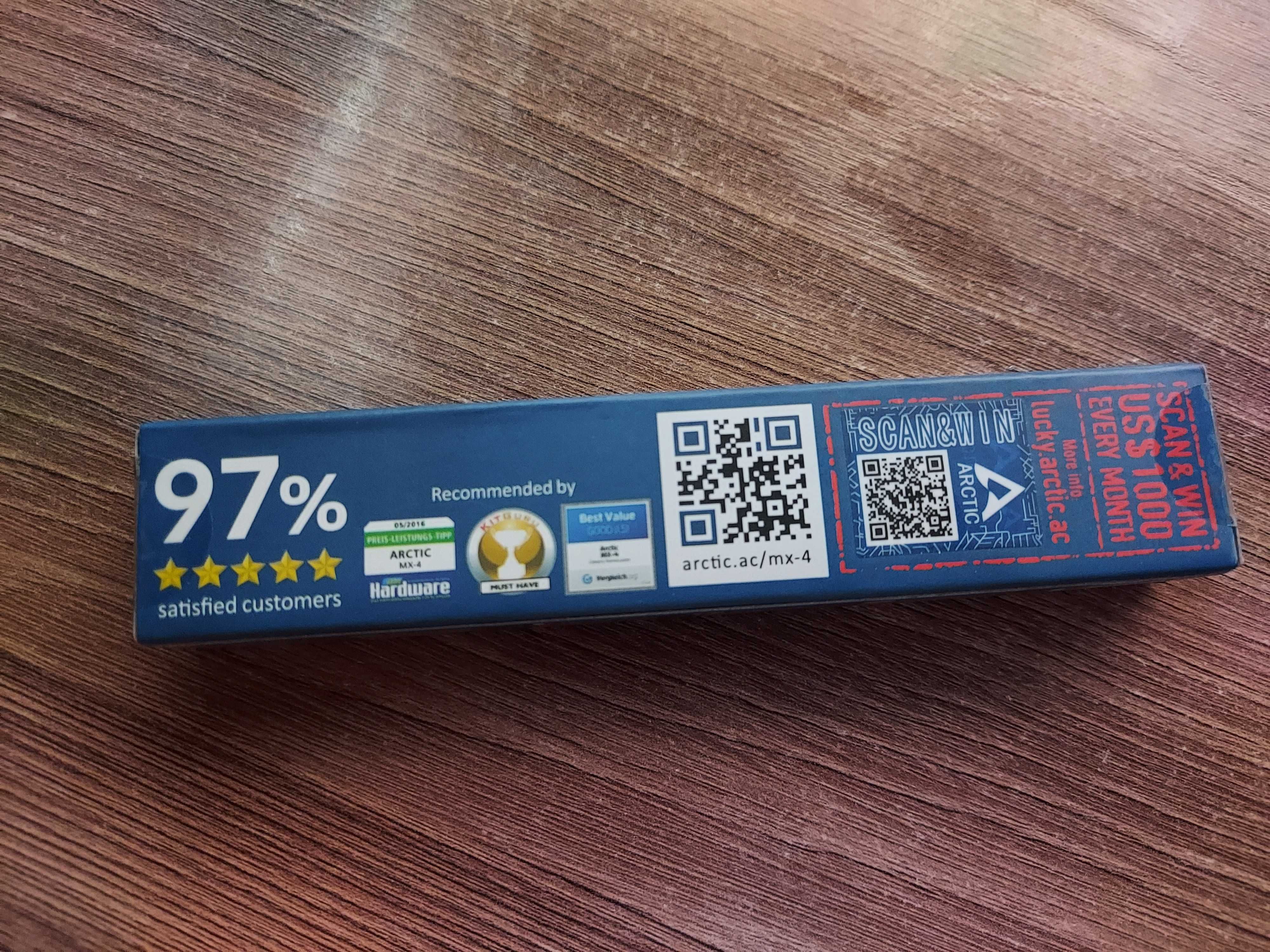 Продаётся термопаста МХ4 4гр и GD900 3гр  новые !
