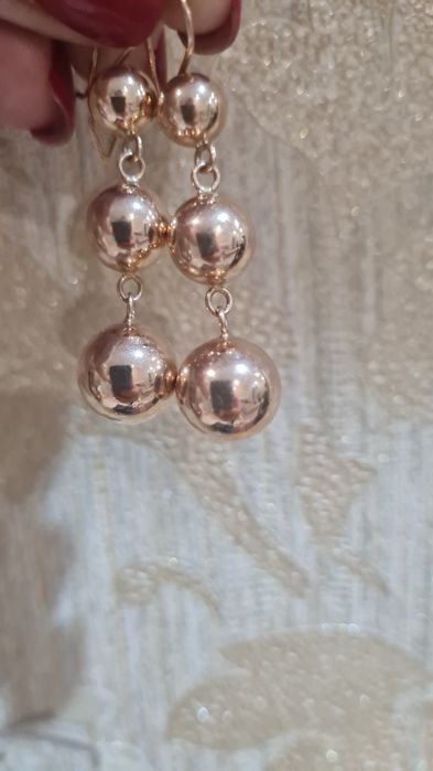 Золотые серьги 6грамм