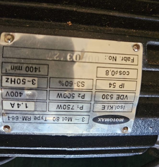 motor electric monofazat