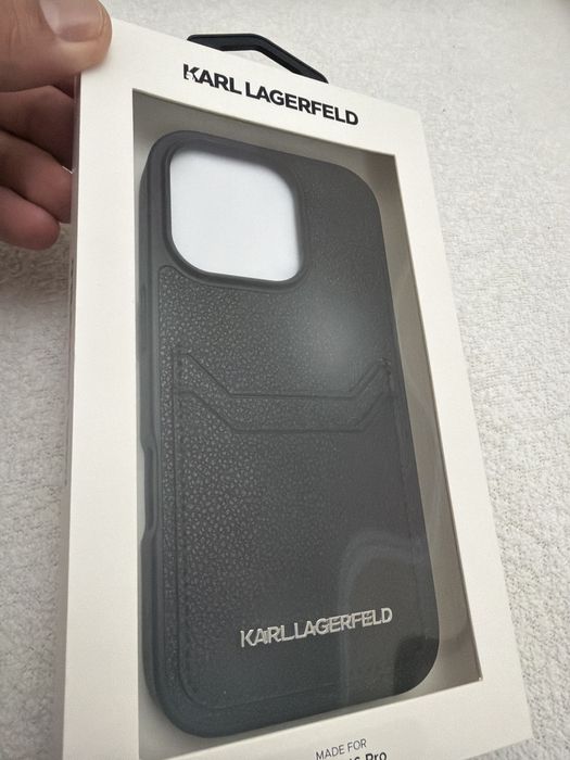 Karl Lagerfeld оригинален калъф за iPhone 16 Pro