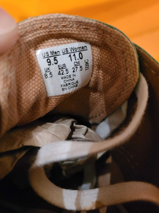 Pantofi (sneakers) Vans Classic Skateboard TB9C Galben + Verde