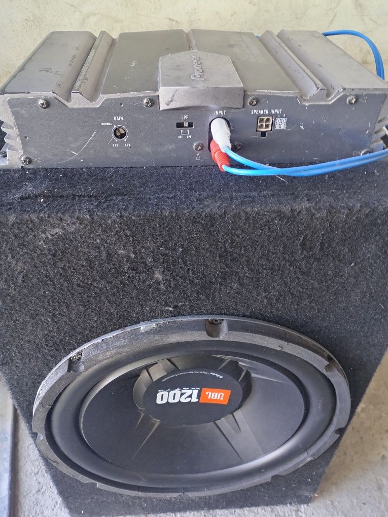 Jbl 1200wat va pioner uslitel tulpan kabelchasi bons