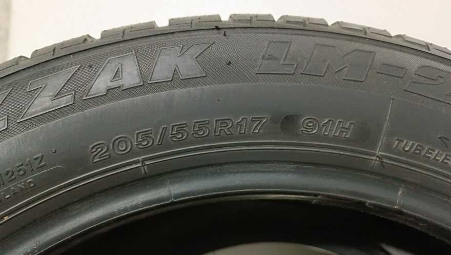 205/55/17 91H 205 55 17 BRIDGESTONE RFT CP N10444 M+S