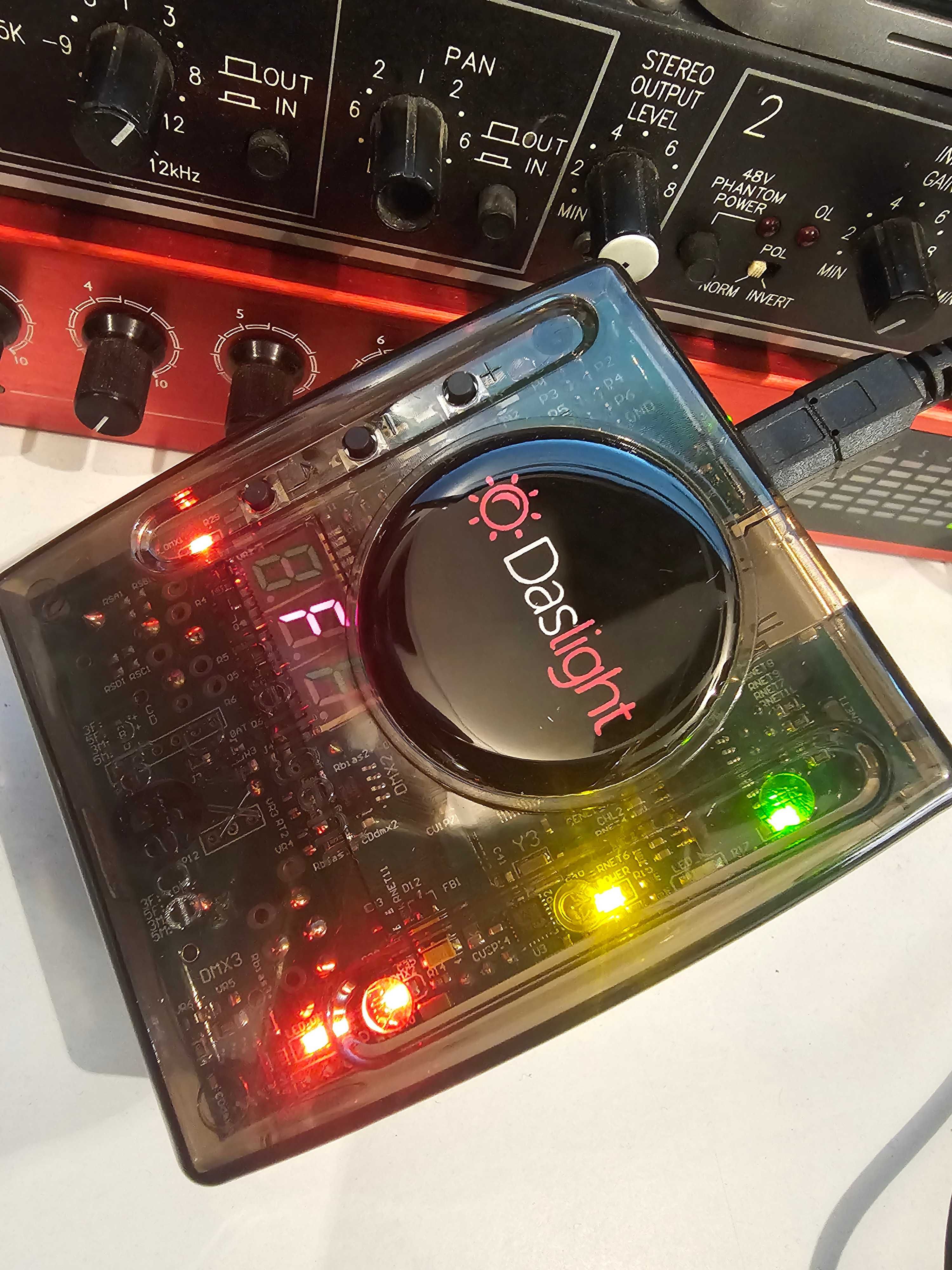 Controller DMX Lumini USB Daslight Dvc4 GZM 1536 CH DJ Evenimente