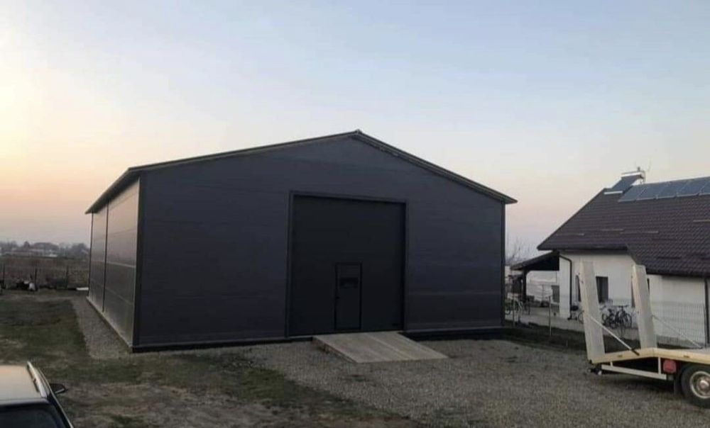 Vând hale metalice 12x30x4