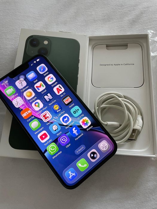 Iphone 13 Green 128GB  Отлично състояние