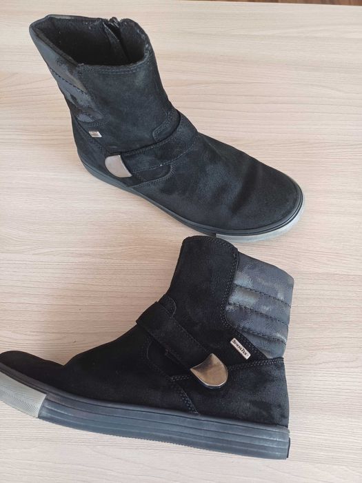 Cizme scurte piele naturala, 35