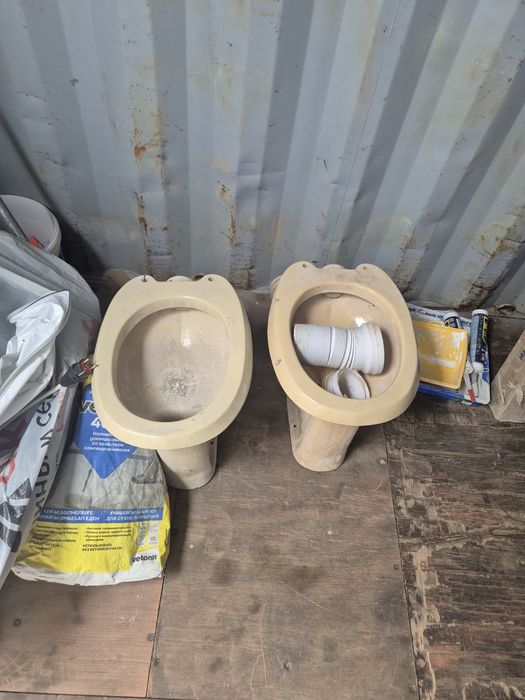 Унитаз для строительства