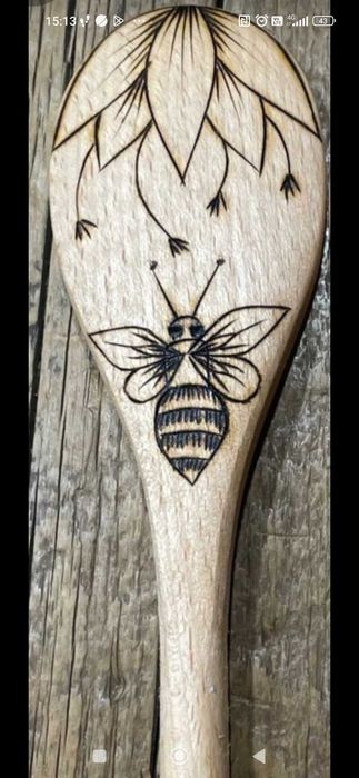 Дървени изделия с пирограф