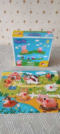 Комплект играчки за развитие на логиката Пепа пиг