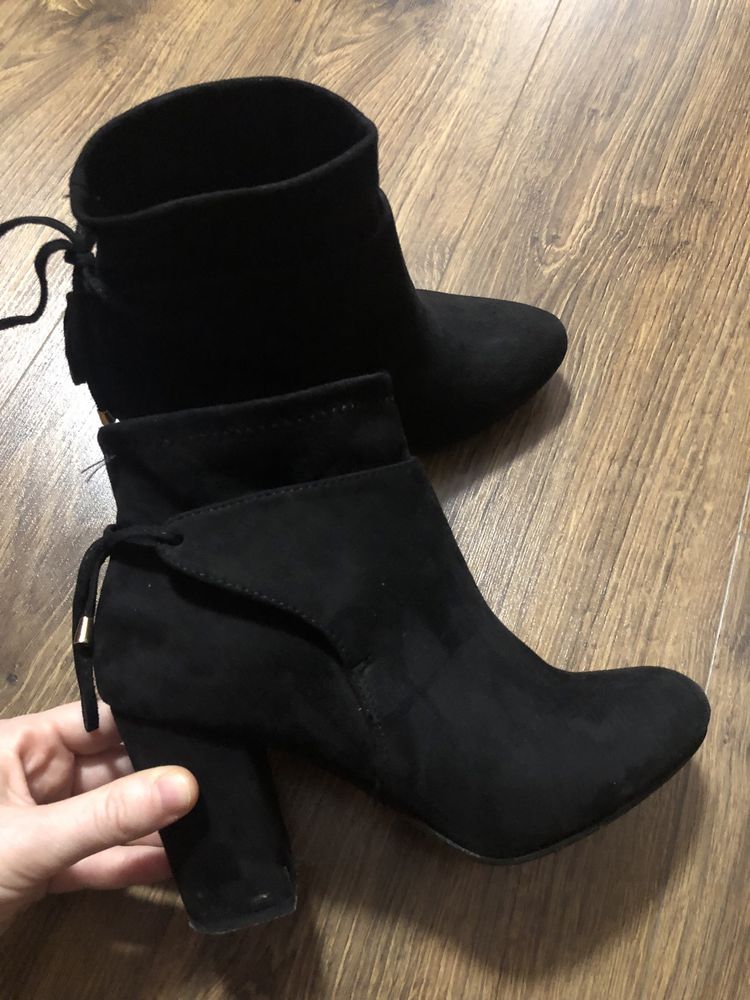 Botine femei negre
