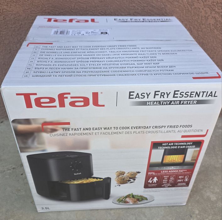 Vând Friteuza cu aer cald Tefal Easy Fry Essential  Nouă sigilată