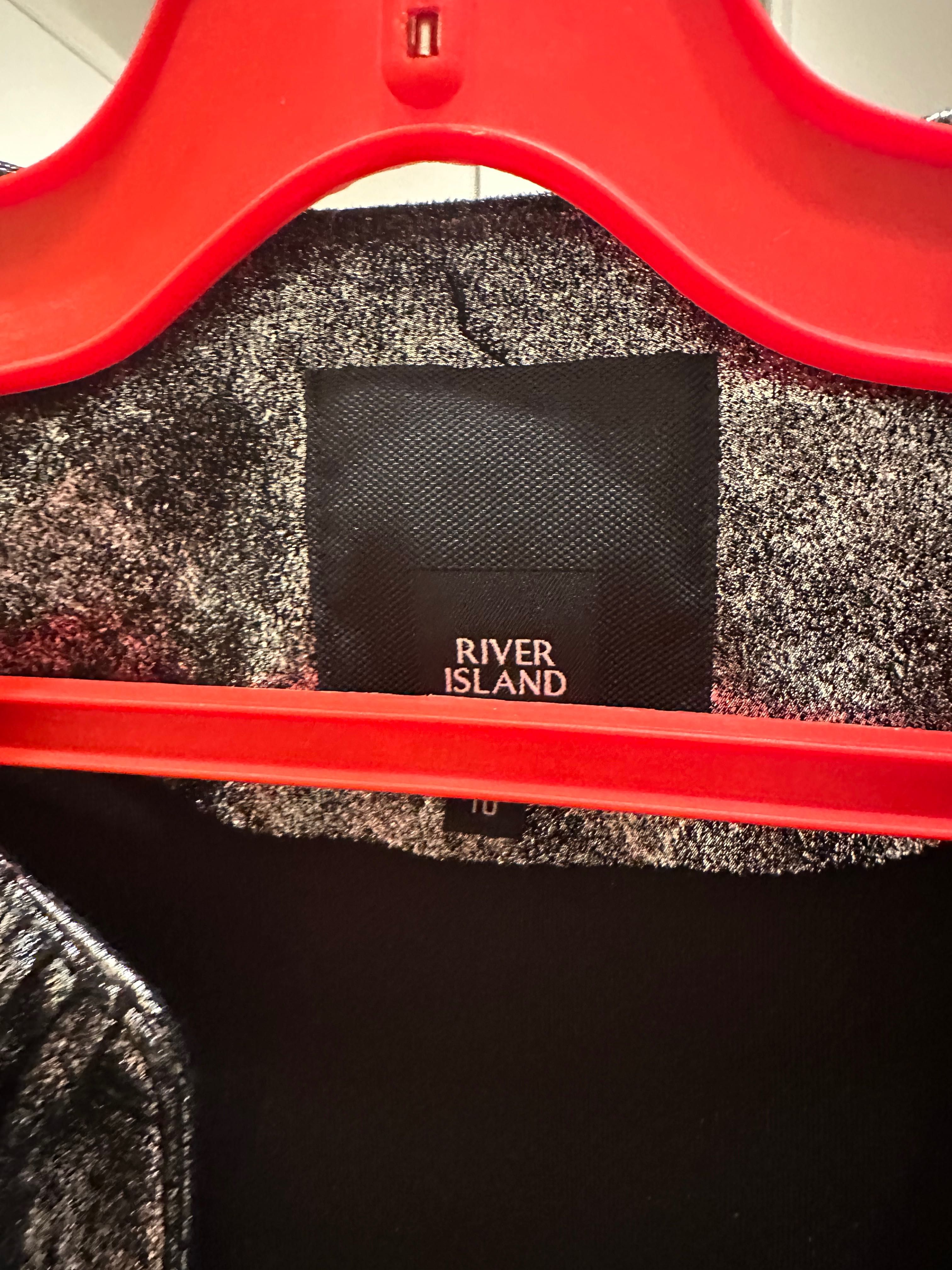 Черно яке с ресни River Island