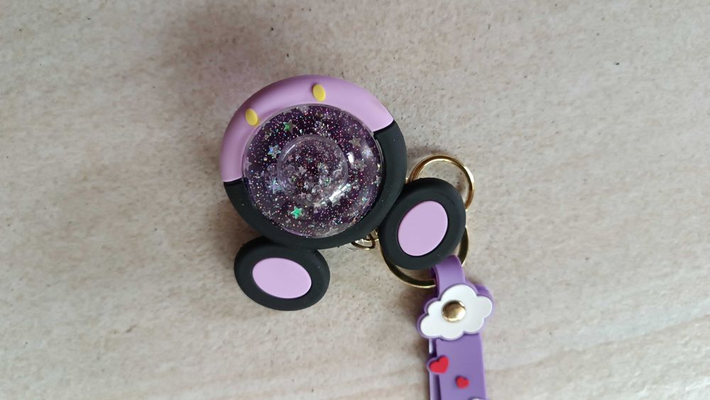 ключодържател Minnie Mouse с течност и звезден прах Мини Маус